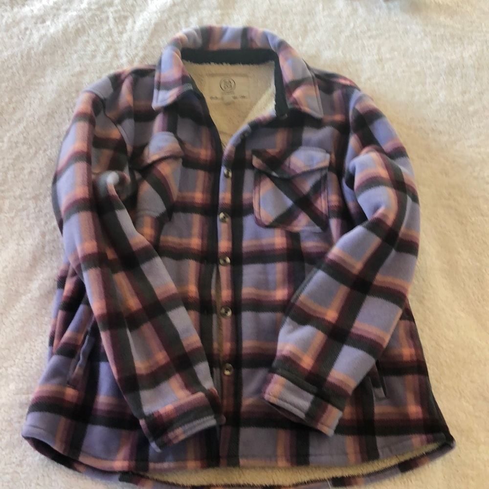 SAGE cozy plush jacket.